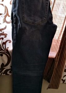 Ripped Knee Denim Jeans