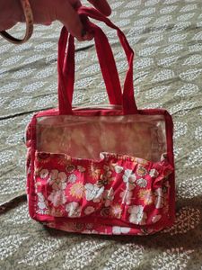 Floral Pouch Bag