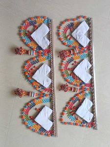 Handmade Beaded Toran Door Hanging
