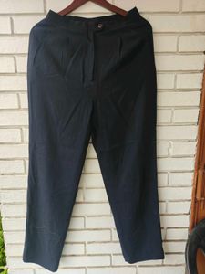 Warm Chic High-Waisted Wide-Leg Pants
