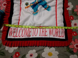Welcome to the World Krishna Baby Mat