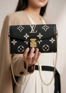 Louis Vuitton Black Monogram Clutch