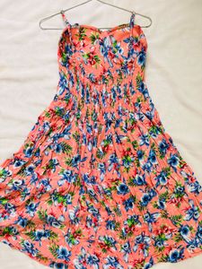 Floral Print Summer Dress