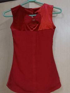 A Beautiful Red Velvet Top.