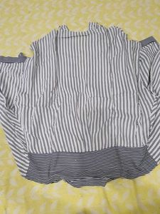 Striped Button-Up Shirt