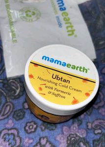 Mamaearth ubtan nourishing cold cream