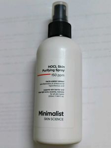 Minimalist HOCL Skin Purifying Spray