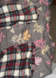 Cozy Plaid Jumpsuit