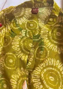 Kurta palazzo set- olive green