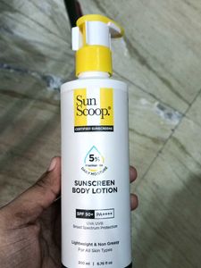 Sun Scoop Sunscreen Body Lotion SPF 50+