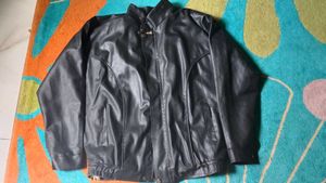Black Faux Leather Jacket