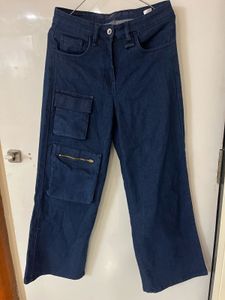 Women's Dark Wash flared fit