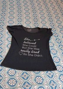 Cute Red Graphic T-Shirt