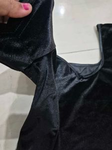 Black Velvet Blouse