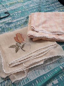 Elegant Rose Print dupatta Set of 2