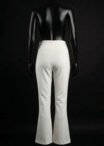 High Waisted Flared Trousers