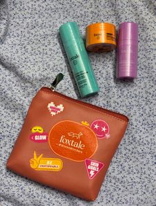 Foxtale Skincare Set with Pouch