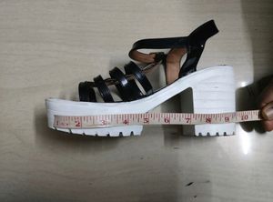 Black Block Heels