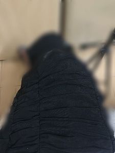black dress off shoulder