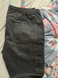 Stylish Black Cargo Pants