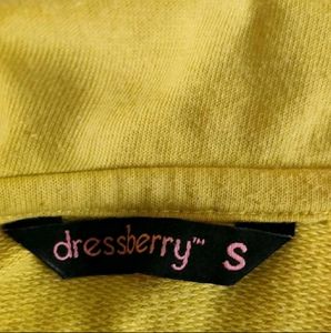 Vintage Style Yellow Hoodie