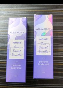 Aqualogica Refresh+ Sun Kissed Vanilla Body Mist
