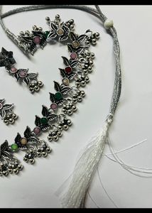 Oxidised Jewellery Set