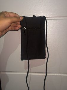 Embroidered Floral Pouch