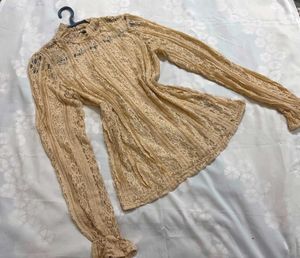 💟Original Vero Moda Sheer  Lace Top D