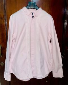 Armani exchange  Men's Pink Formal Shirt