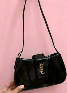 YSL premium black handbag