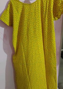 Comfortable Yellow Nightgown