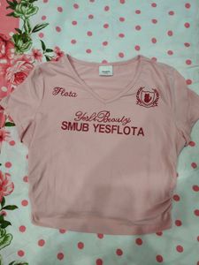 Casual Pink T-Shirt