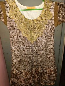 Embroidered Short Kurti