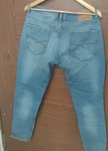 Men's Light Wash Denim Jeans