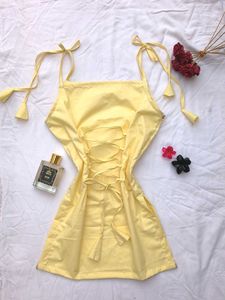 Corset Back Strappy Kurti 🌙