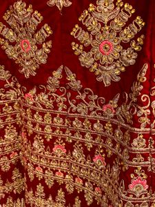 Maroon Bridal Lehenga