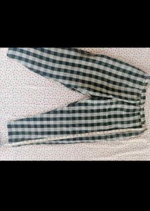 Gingham Checkered Pants