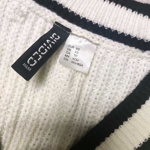 preppy H&amp;M sweater vest.