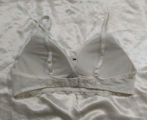 White Lace Bra