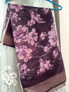 Elegant Floral Print Dupatta