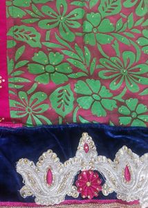 Pink &amp; Green Indian Outfit