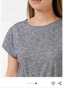 Casual Grey Knit Dress with Pockets
