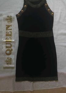 Black &amp; Gold Bodycon