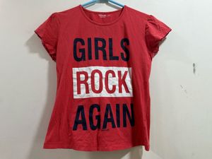 Cute Girls Rock Again T-Shirt