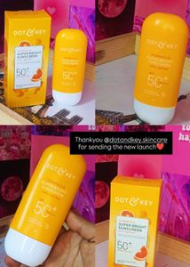 Dot & Key Vitamin C Super Bright Sunscreen