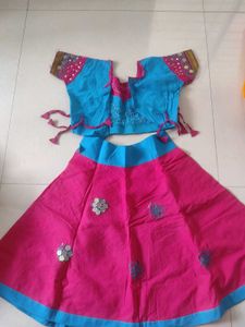 Embroidered Lehenga Choli Set