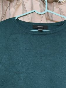 Forever 21 Green Sweater Dress