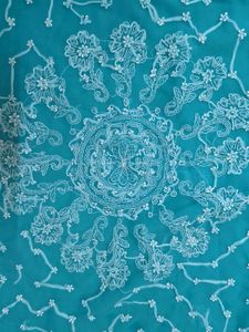 Chikankari hand Embroidered Saree
