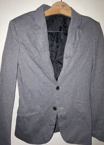Men's Grey Casual Blazer